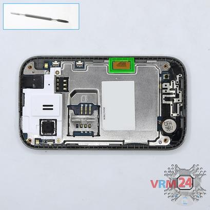 How to disassemble Samsung Galaxy Y GT-S5360, Step 5/1