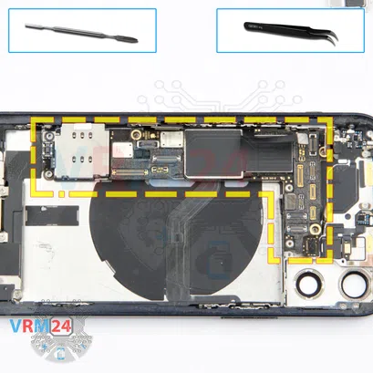 Como desmontar Apple iPhone 12 mini por si mesmo, Passo 17/1