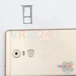 How to disassemble Lenovo K6 Note, Step 2/2