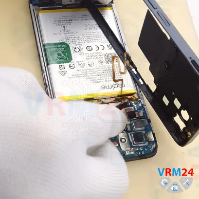 Как разобрать Realme C35, Шаг 8/3