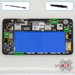 How to disassemble ZTE Blade HN, Step 6/1