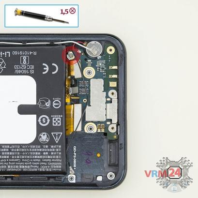 How to disassemble HTC U11, Step 13/1
