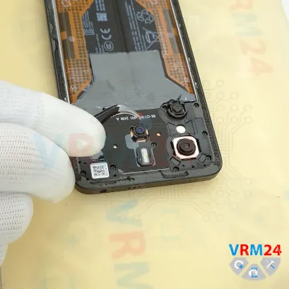 How to disassemble Xiaomi Redmi Note 14, Step 4/4