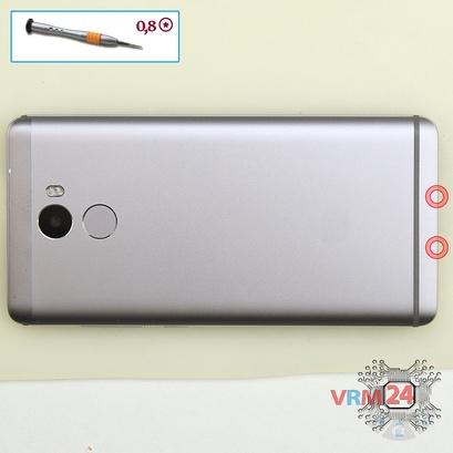 How to disassemble Xiaomi RedMi 4, Step 1/1