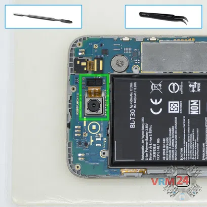 How to disassemble LG X Power 2 M320, Step 6/1