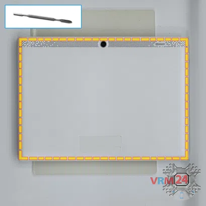 How to disassemble Lenovo Tab 2 A10-70L, Step 1/1