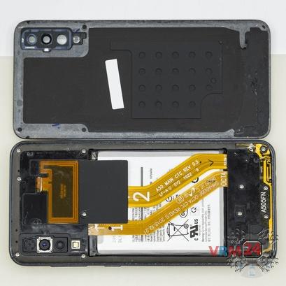 Cómo desmontar Samsung Galaxy A50 SM-A505, Paso 2/2