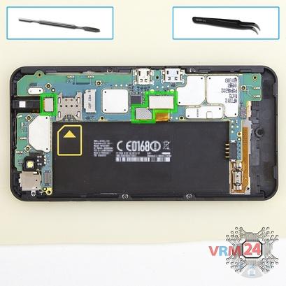 How to disassemble BlackBerry Z10, Step 6/1
