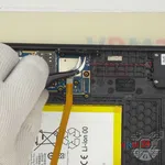 Como desmontar Lenovo Tab M10 Plus TB-X606F, Passo 10/4