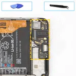 How to disassemble Xiaomi POCO M4 Pro 5G, Step 14/1