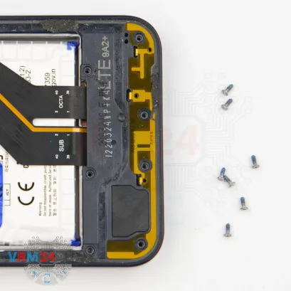 Как разобрать Samsung Galaxy А15 SM-A155, Шаг 5/2
