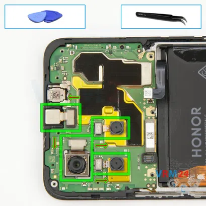 How to disassemble Honor X6, Step 17/1