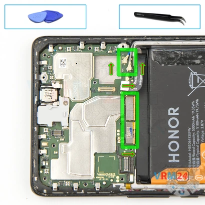 How to disassemble HONOR X9a, Step 18/1