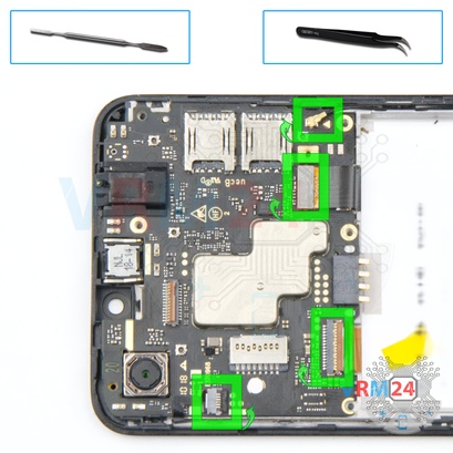How to disassemble ZTE Blade A530, Step 10/1