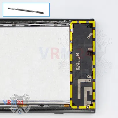Como desmontar Sony Xperia XA2 Plus por si mesmo, Passo 9/1