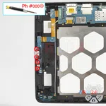 Como desmontar Samsung Galaxy Tab A 9.7'' SM-T555, Passo 10/1