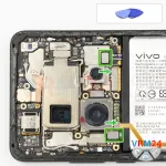 How to disassemble vivo X200 Pro, Step 6/1