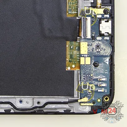 Cómo desmontar Asus ZenFone Max ZC550KL, Paso 7/2