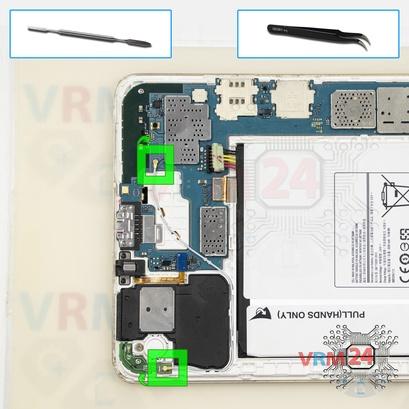 How to disassemble Samsung Galaxy Tab A 8.0'' SM-T355, Step 4/1