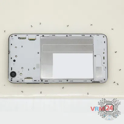 How to disassemble Huawei Y6II, Step 2/2