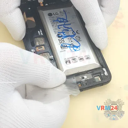 How to disassemble LG V40 ThinQ V405, Step 15/3