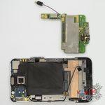 How to disassemble HTC Desire HD, Step 10/3