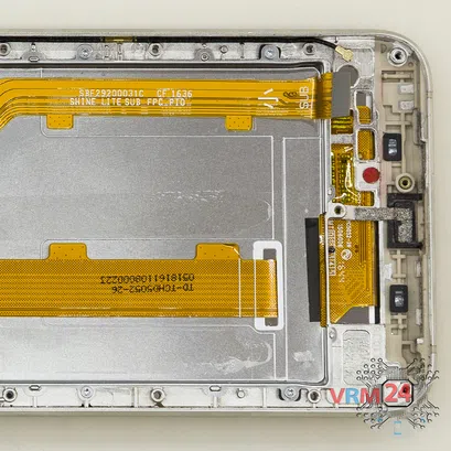 Cómo desmontar Alcatel OT Shine Lite 5080X, Paso 13/3