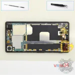 How to disassemble Sony Xperia Z3 Plus, Step 8/1