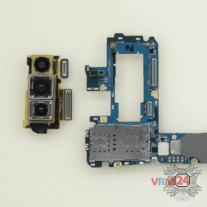 How to disassemble Samsung Galaxy S10 Plus SM-G975, Step 11/2