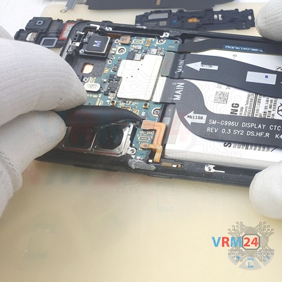 How to disassemble Samsung Galaxy S21 Plus SM-G996, Step 6/2
