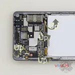 Как разобрать ZTE Blade A520C, Шаг 9/2