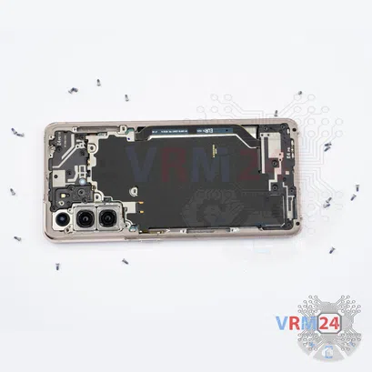 How to disassemble Samsung Galaxy S21 SM-G991, Step 5/2