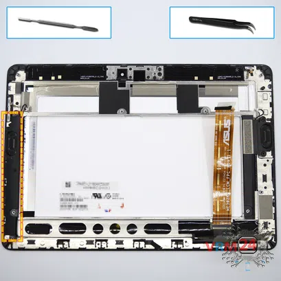 How to disassemble Asus MeMO Pad 10 Smart ME301 (K001), Step 10/1