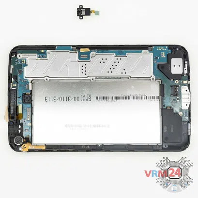 Cómo desmontar Samsung Galaxy Tab 3 7.0'' SM-T211, Paso 6/2