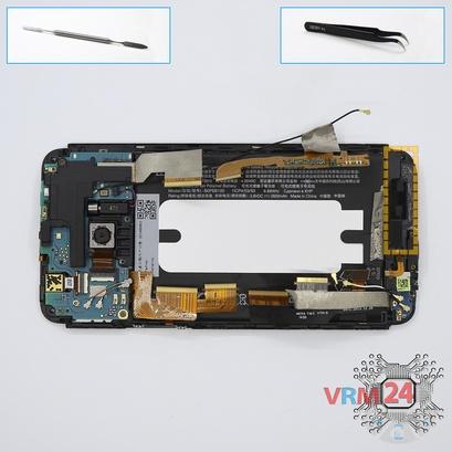 How to disassemble HTC One E8, Step 9/1