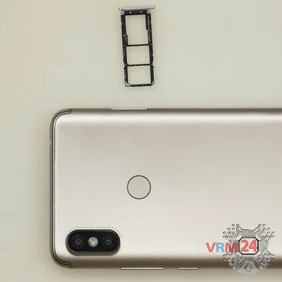 How to disassemble Xiaomi Redmi S2, Step 1/2