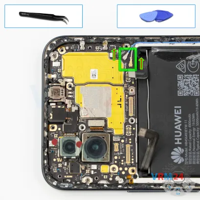Cómo desmontar Huawei Nova 13, Paso 15/1