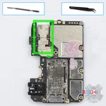 How to disassemble Xiaomi Redmi 9C, Step 18/1