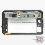 Cómo desmontar Samsung Galaxy Tab 3 7.0'' SM-T211, Paso 14/1