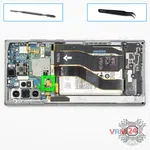 How to disassemble Samsung Galaxy Note 10 Plus SM-N975, Step 6/1