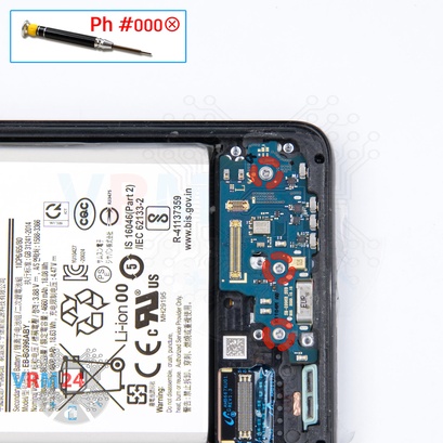 How to disassemble Samsung Galaxy S21 Plus SM-G996, Step 11/1