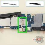 How to disassemble Lenovo Tab M10 TB-X605L, Step 14/1