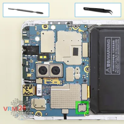 How to disassemble Xiaomi Mi 5S Plus, Step 7/1