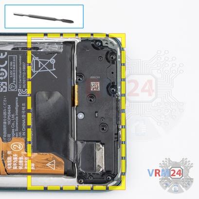 How to disassemble Huawei P40 Lite, Step 7/1