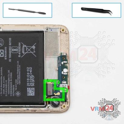 How to disassemble Huawei Y5 (2017), Step 8/1