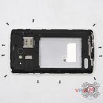 How to disassemble LG L80 D380, Step 3/2