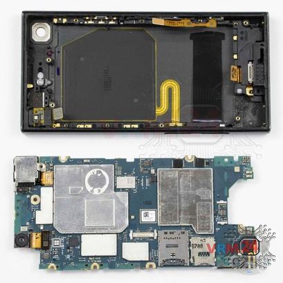 Cómo desmontar Sony Xperia XZ1 Compact, Paso 16/2