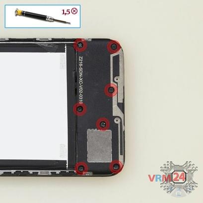 How to disassemble Meizu M8c M810H, Step 6/1