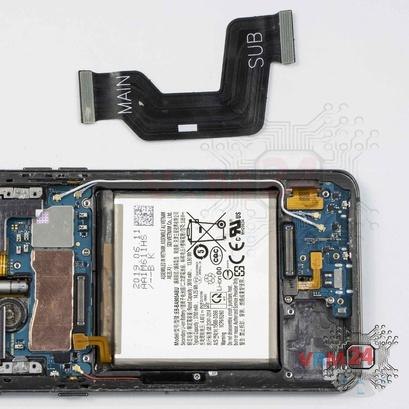 Como desmontar Samsung Galaxy A80 SM-A805, Passo 13/2