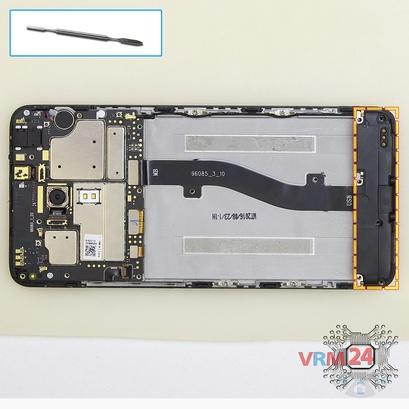 How to disassemble Meizu M3 Note M681H, Step 8/1